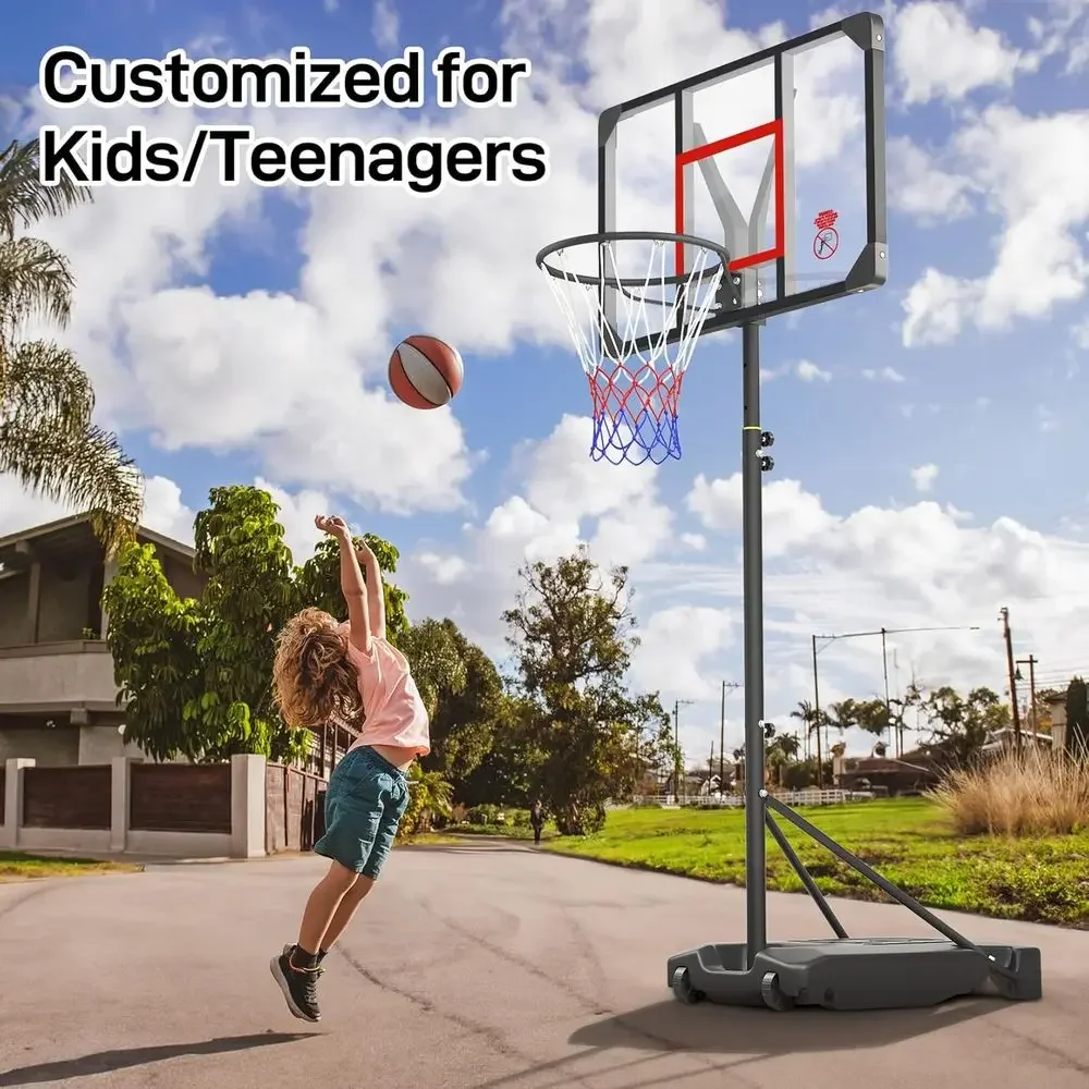 Regulowana, przenośna kosz do  – Basketball Hoop Kids Indoor recenzja i cena