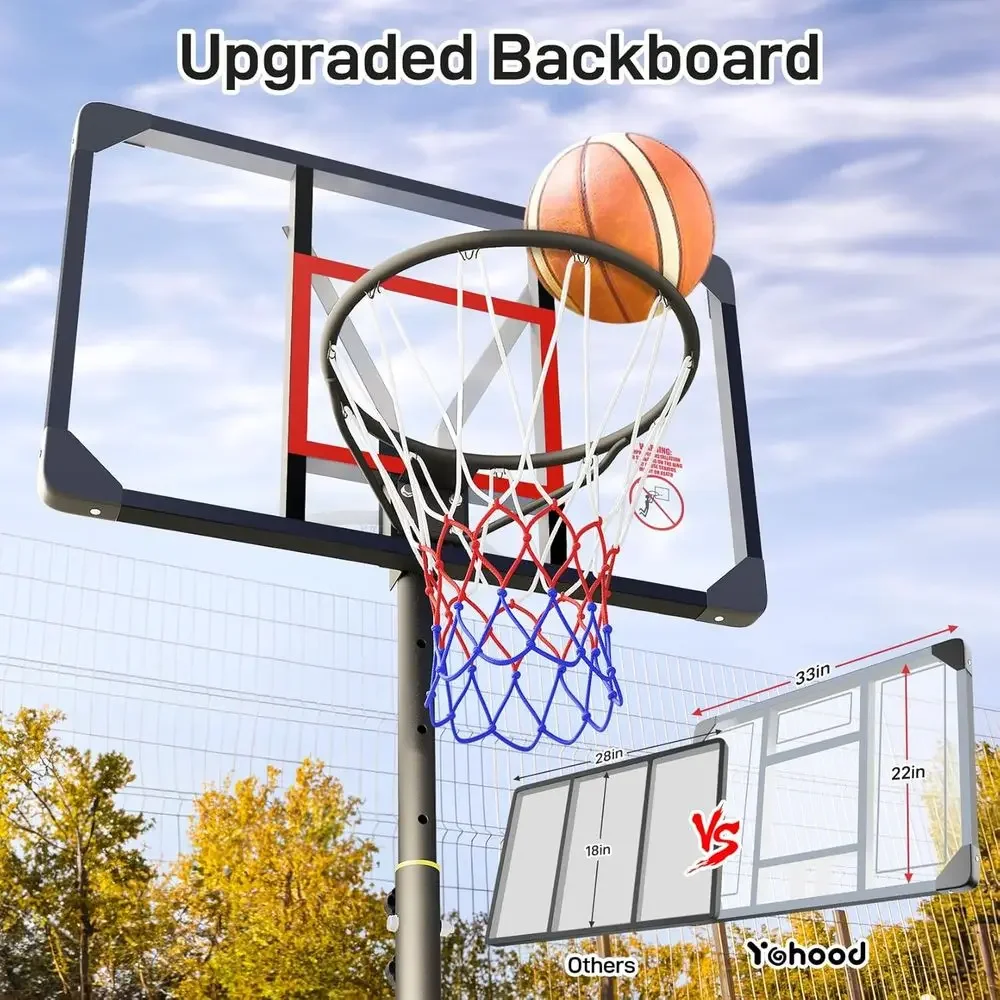 Regulowana, przenośna kosz do  – Basketball Hoop Kids Indoor recenzja i cena