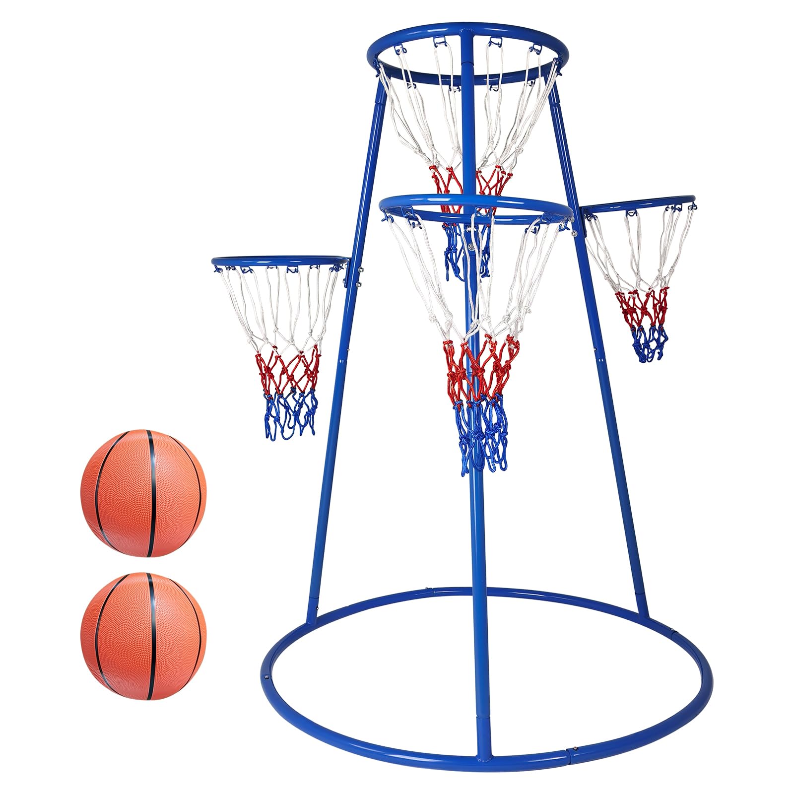 4-obręczowy zestaw do koszyków – Basketball Hoop Kids Indoor recenzja i cena