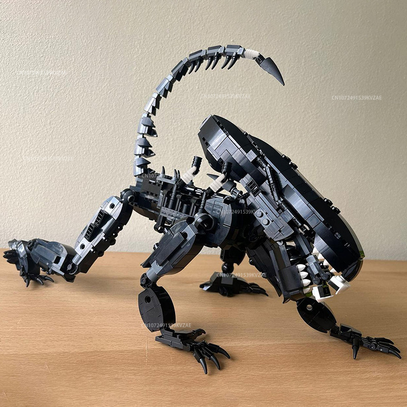 MOC Aliened Monster Building B – Xenomorph Kids Toys recenzja i cena