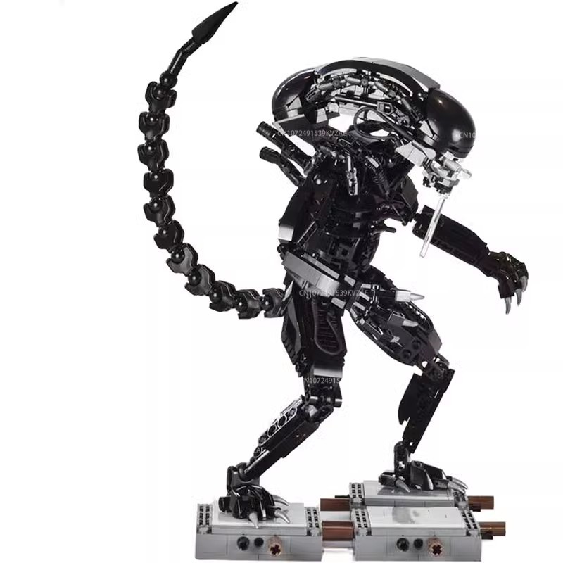 MOC Aliened Monster Building B – Xenomorph Kids Toys recenzja i cena