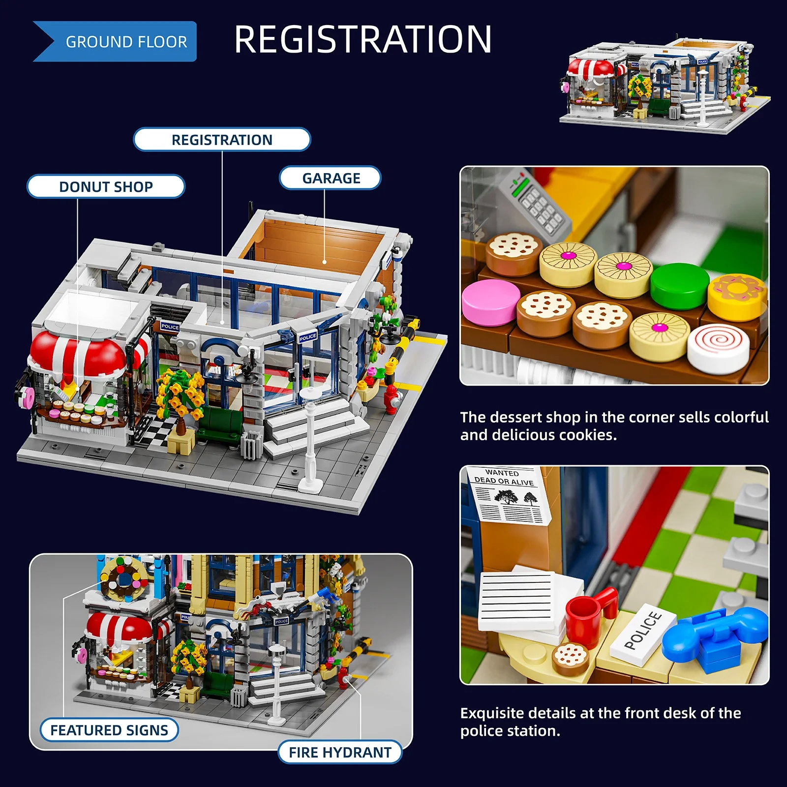 Klocki Modułowe Komisariat Pol – Kids Toys Store recenzja i cena