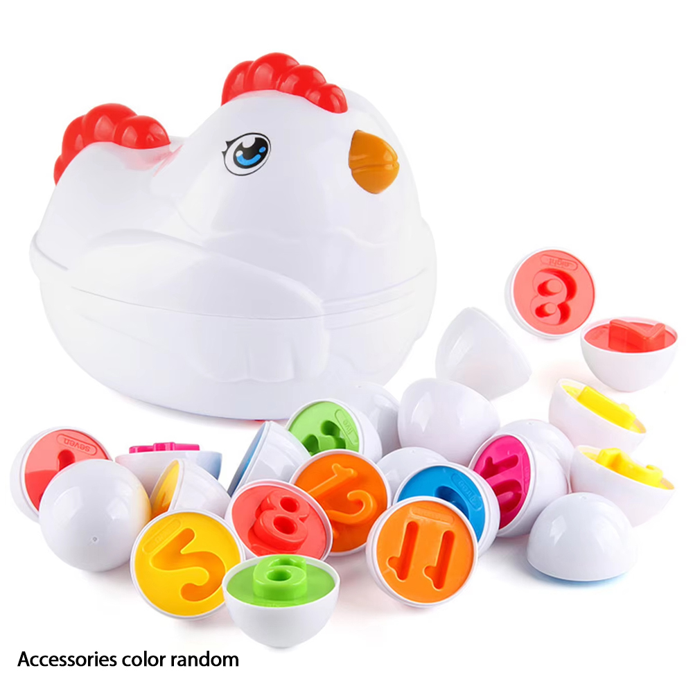 12 pasujących jajek Montessori – Kids Toys Easter recenzja i cena