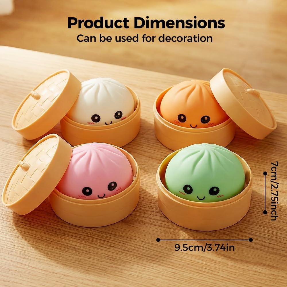 Duża piłka antystresowa w kszt – Kids Toys Dumplings recenzja i cena