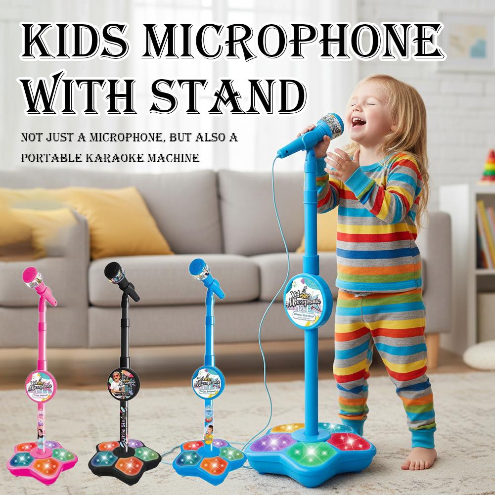Mikrofon dla dzieci ze statywe – Kids Microphone Karaoke recenzja i cena