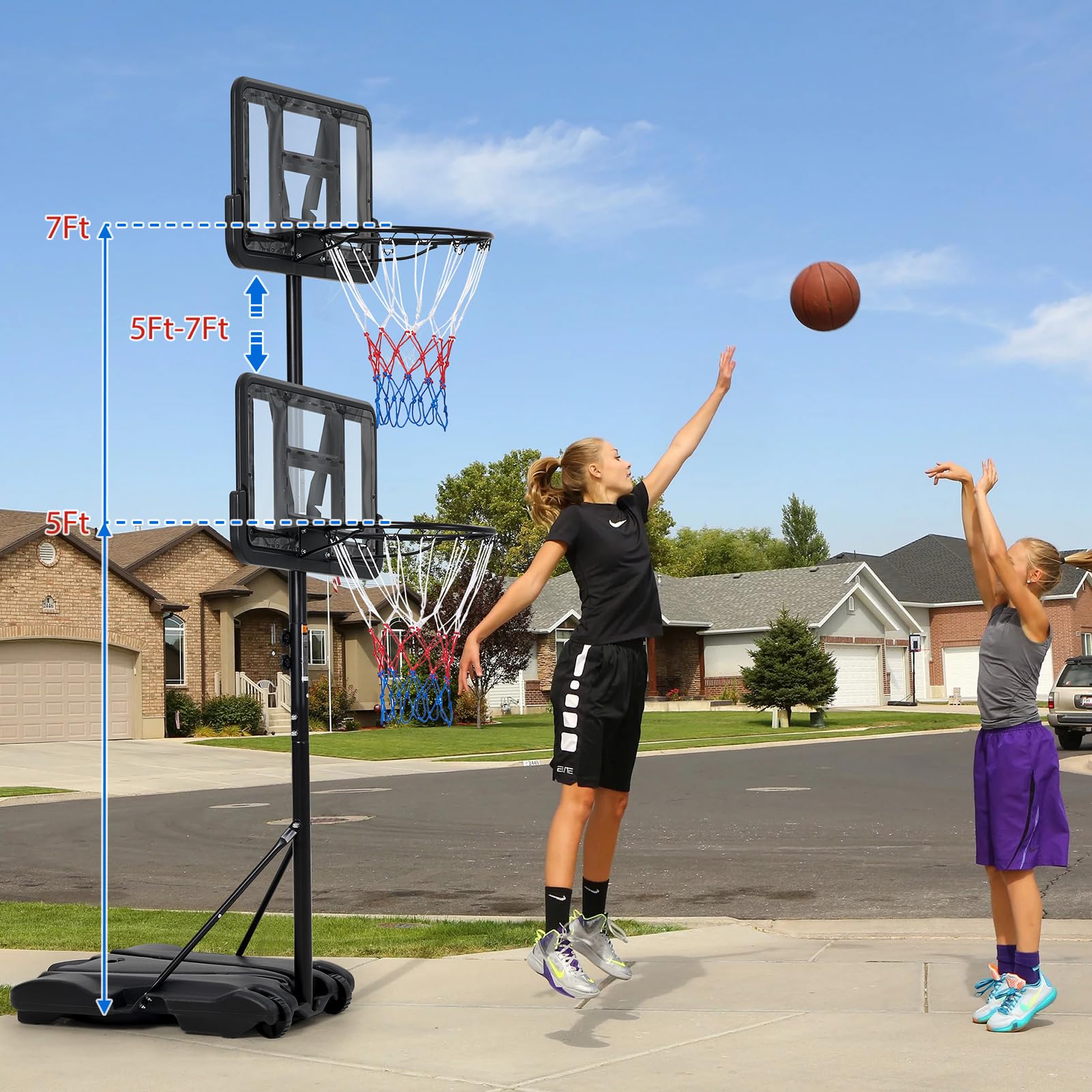 Kosz do koszykówki dla dzieci, – Basketball Hoop Kids Indoor recenzja i cena